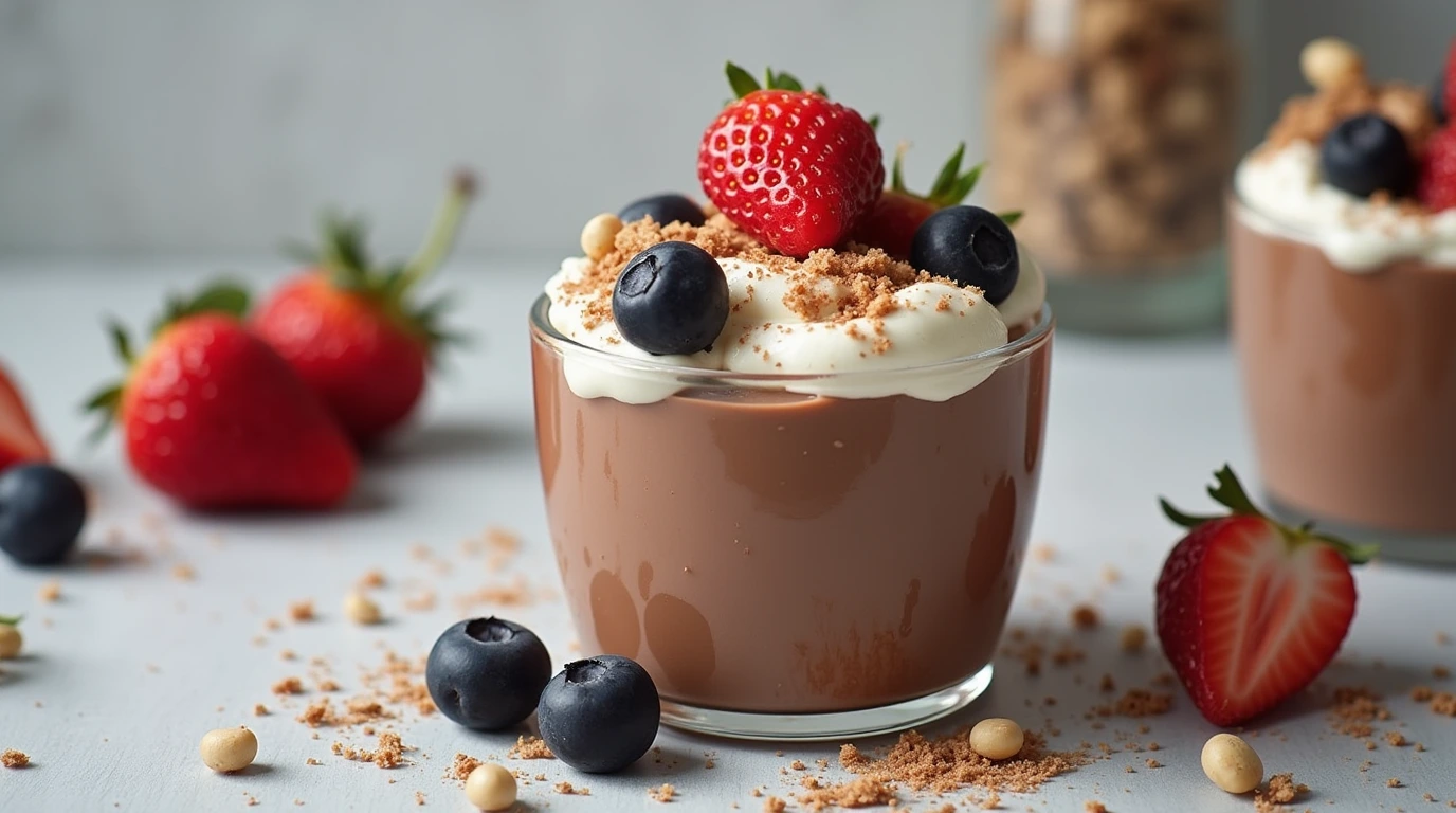 Quick & Healthy Cottage Cheese Chocolate Mousse Recipe